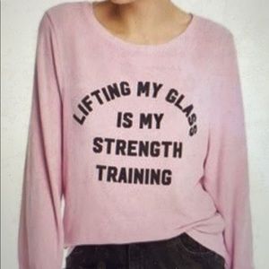 WILDFOX SWEATSHIRT - Pink XS